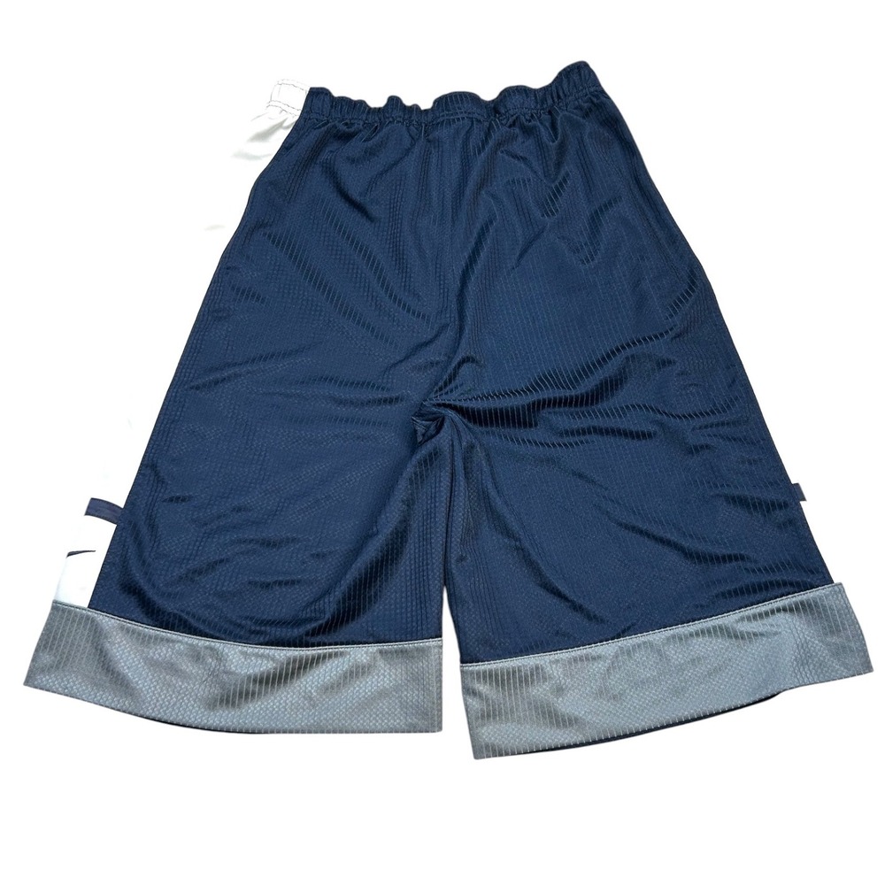Vintage Nike Basketball Shorts Men XL Navy Blue White Mesh Athletic Swoosh Y2K - Picture 2 of 7
